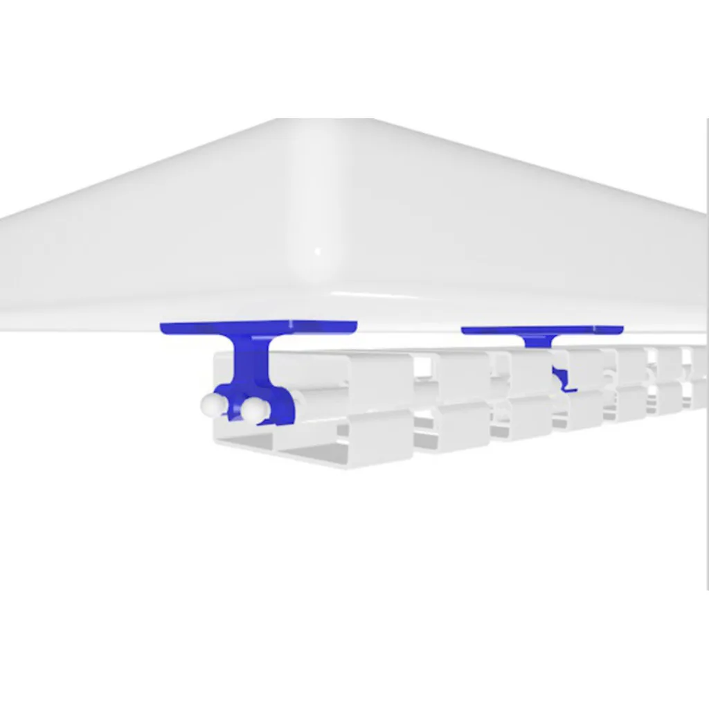 BACHMANN Easy-Desk-3G Bloc Multiprise de Bureau avec 3 Prises Schuko - 6