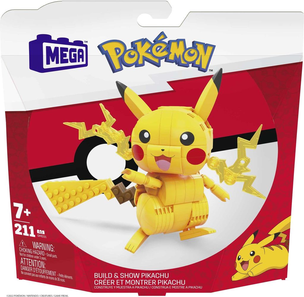 Mega Construx Pokémon Pikachu Zdjęcie produktu 
