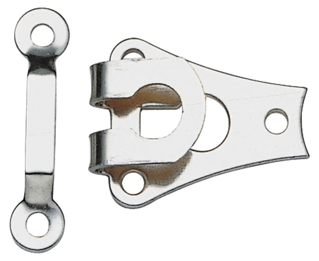 Prym Hosenhaken und Rockhaken silberfarbig 12 mm 2 Stück   Produktbild 