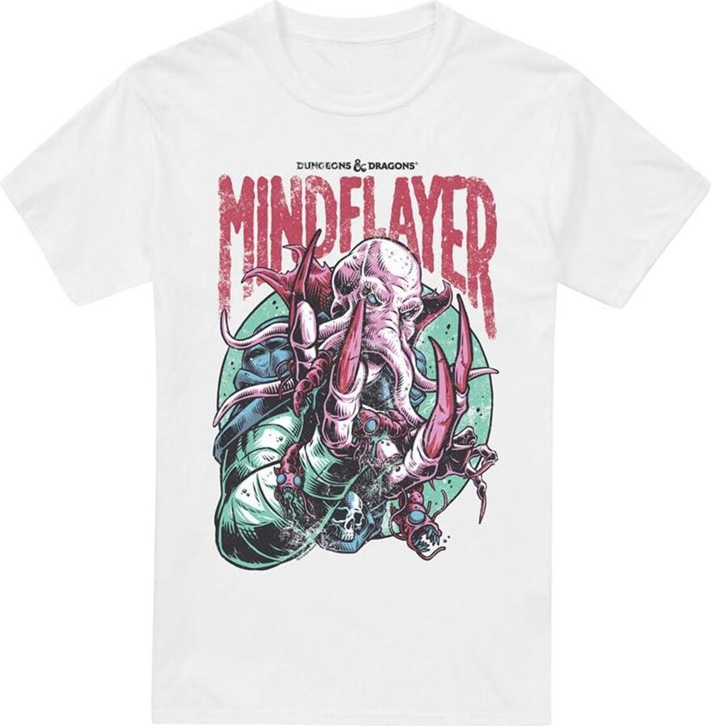 Dungeons & Dragons - T-Shirt für Herren TV4998 (XXL) (Weiß)