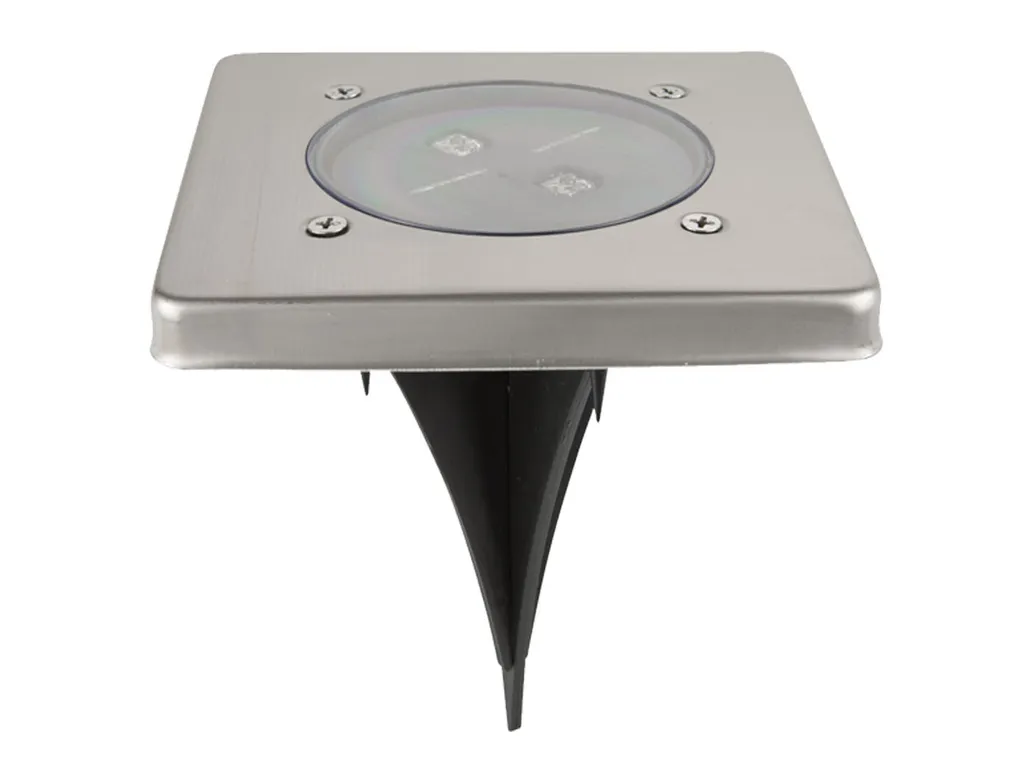 Ranex RA-5000406 Spot Solaire à Encastrer LED en Acier Inoxydable Chic