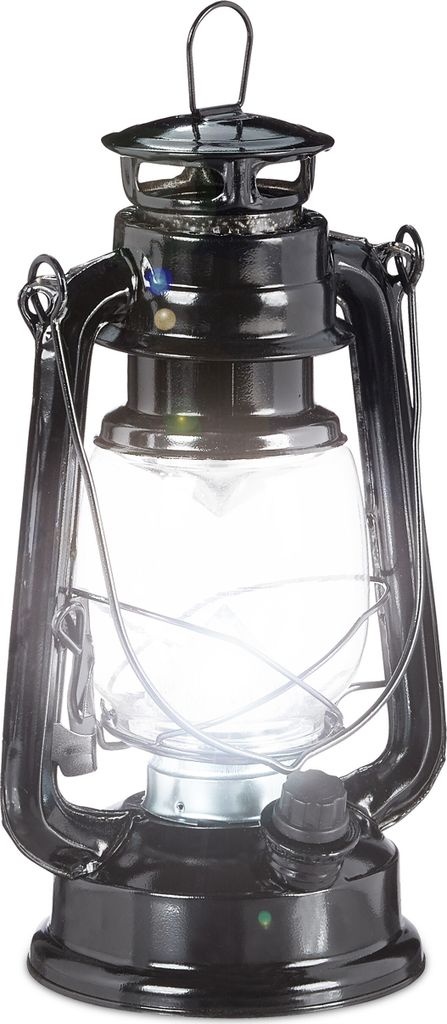 relaxdays Sturmlaterne LED Produktbild 1