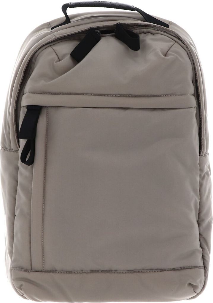 Marc O'Polo Freizeitrucksack Rucksack mit Laptopfach Emil Backpack Dapple Grey beige