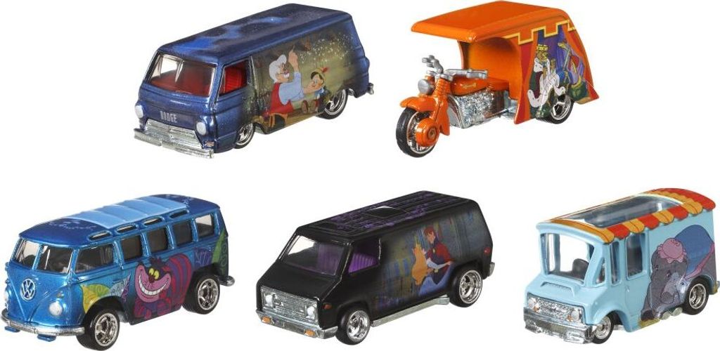 Hot Wheels DLB45-HKC89 Deco Delivery "Cinderella" eisblau - Produktbild 