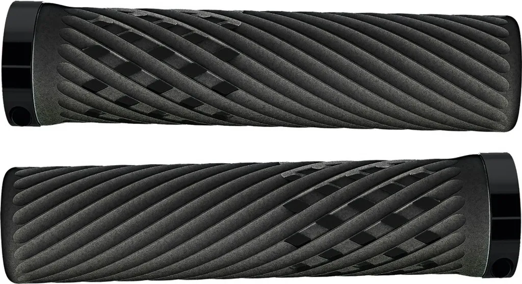 Poignées de vélo Herrmans Luna Lock 130 mm confort pour trajets urbains