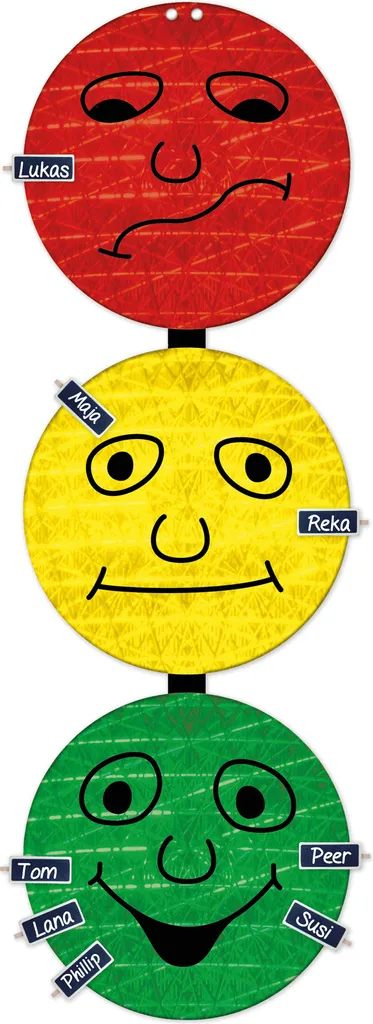 Semaforo EDUPLAY 120502 in Cartone Riciclabile - Educazione Green 94cm