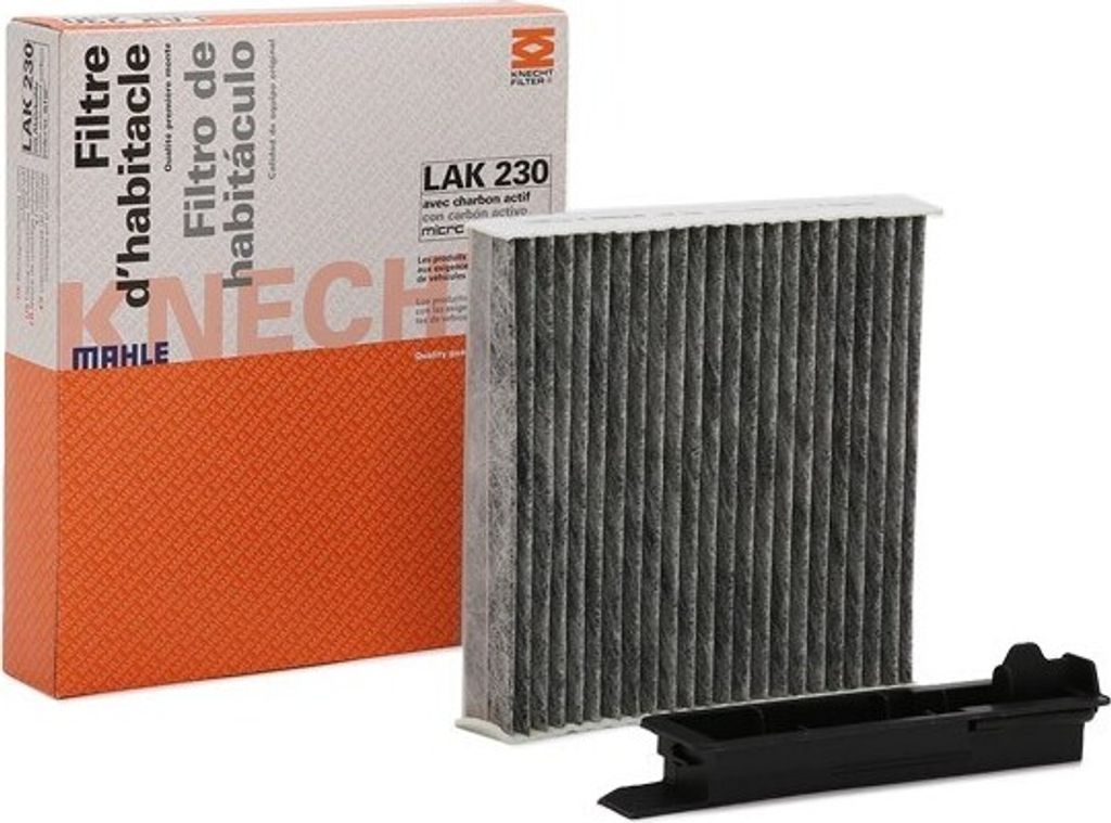 MAHLE Innenraumfilter LAK 230 Pollenfilter für RENAULT Clio III Schrägheck (BR0/1, CR0/1) Aktivkohle