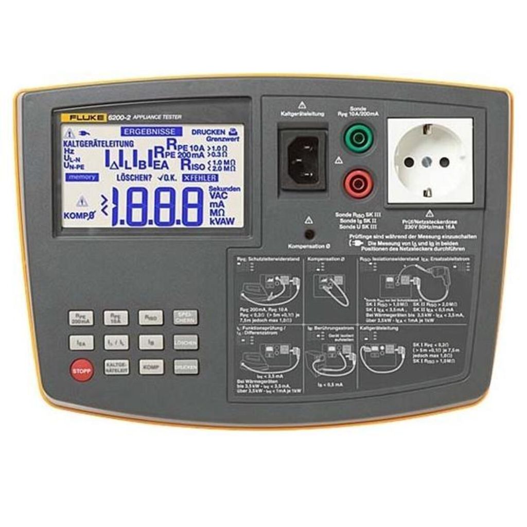 Fluke Gerätetester FLUKE-6200-2 DE 4325034