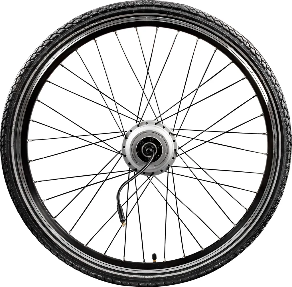 Roue motorisée 26 pouces pour VAE avec moteur Ananda et jante alu Kenda
