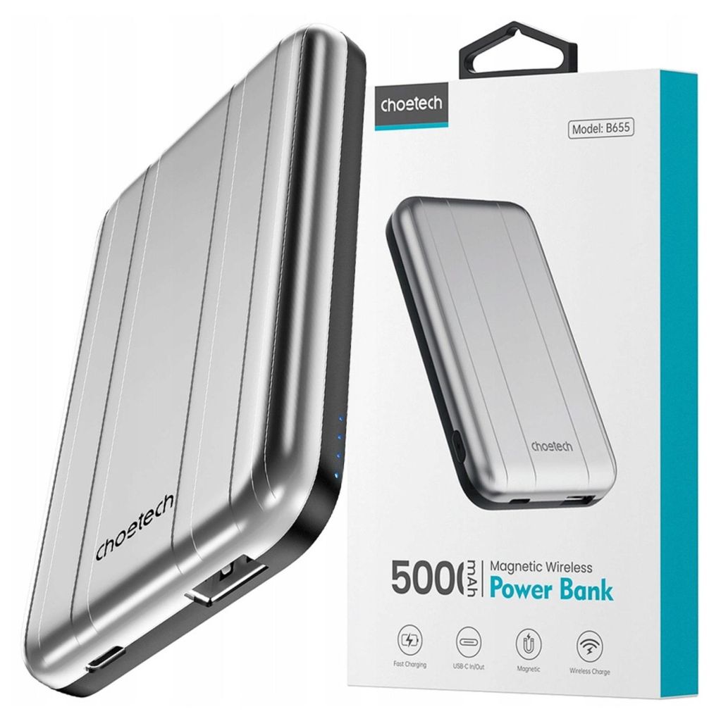 Choetech Mini Powerbank Indukční Usb-A / Usb-C Kapacitní Obrázek produktu 
