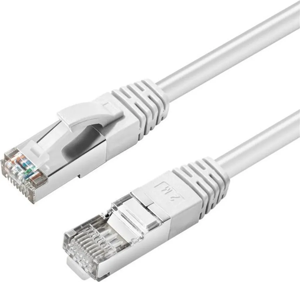 MicroConnect Cavo LAN 15m CAT6 SSTP Bianco LSZH - Alta Affidabilità