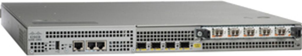 Cisco ASR 1000 ASR 1001 Router - Management-Port - 5.0 - 1U - Rackmontage, Desktop