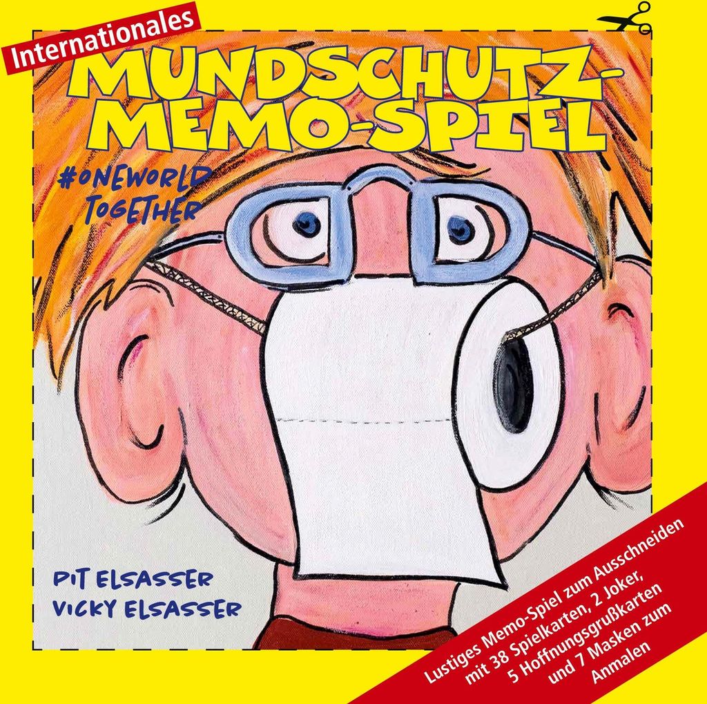 Internationales Mundschutz-Memo-Spiel