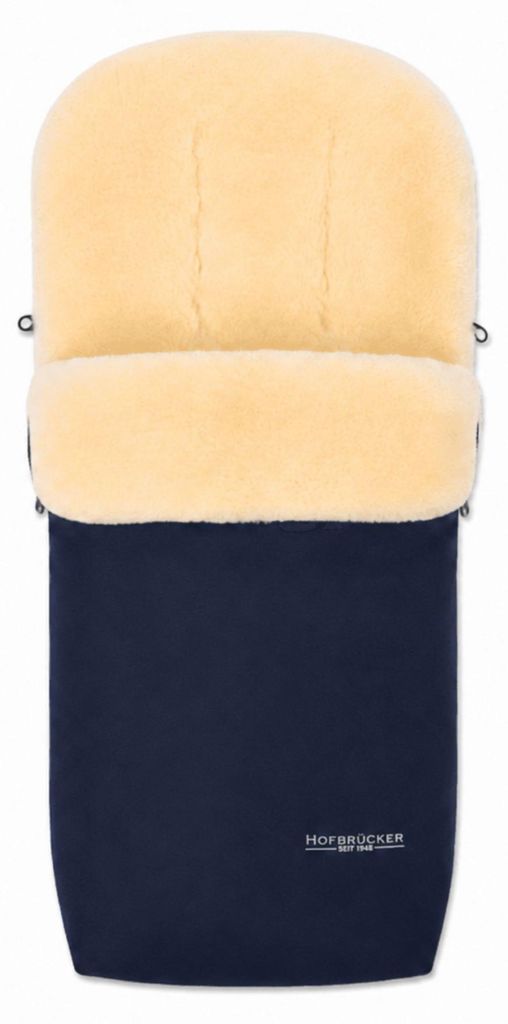 Hofbrucker Lammfell-Fußsack Putzi für Kinderwagen und Buggy Produktbild 