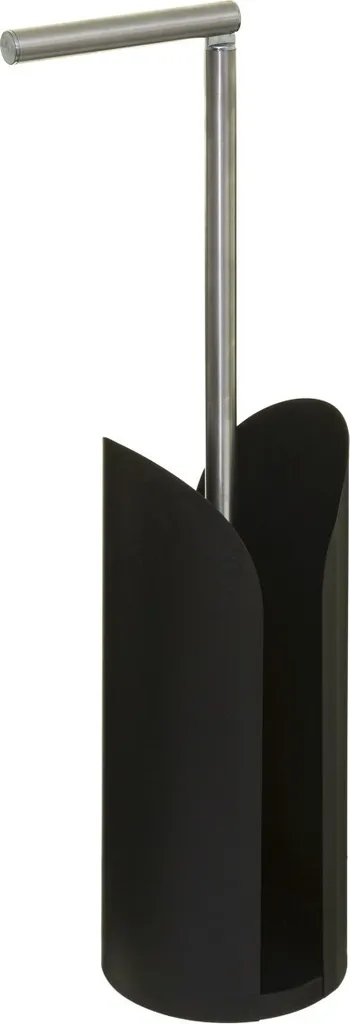 Portarotolo 2-in-1 5five Simply Smart Nero Colorama Metallo 160884J - 7