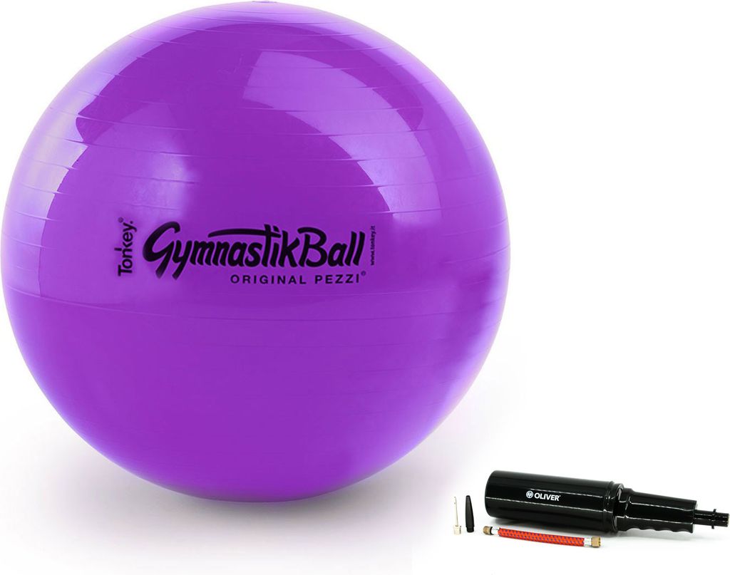 Original Pezzi Gymnastikball STANDARD m. Pumpe - violett