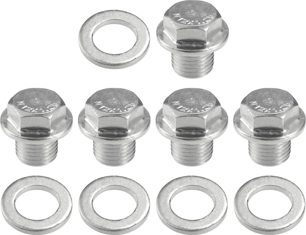 Ölablassschraube mit Dichtung Nr. 9004341041 für Toyota (Set aus 5 Stück)