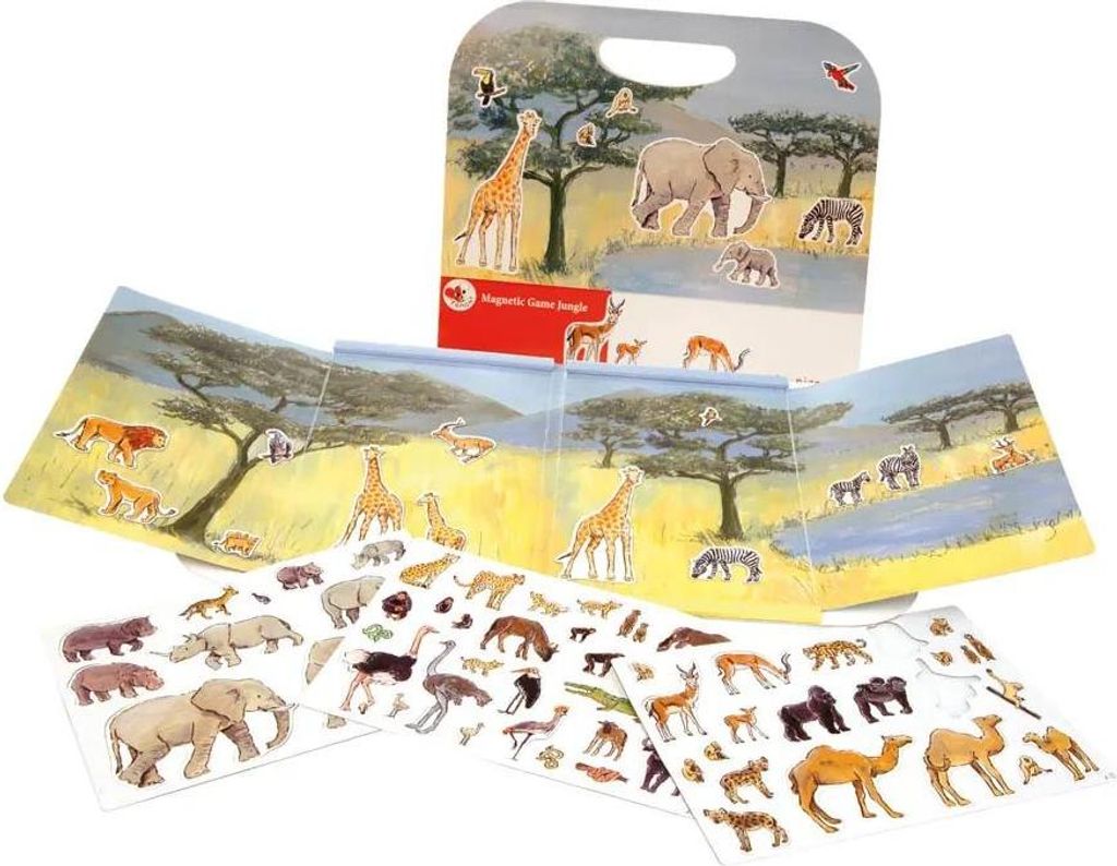 Egmont Toys Magnetisches Spiel Dschungel 25x24 cm