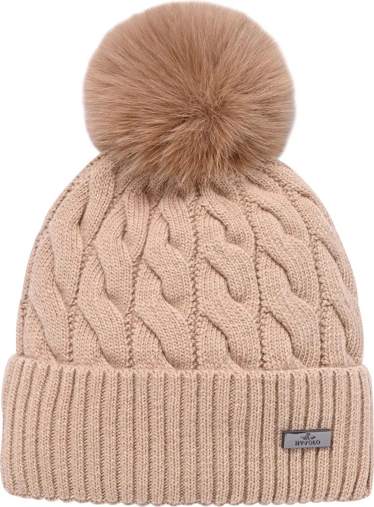 Regala il Berretto HV Polo HVPClaire Champagne - Accessorio Luxury