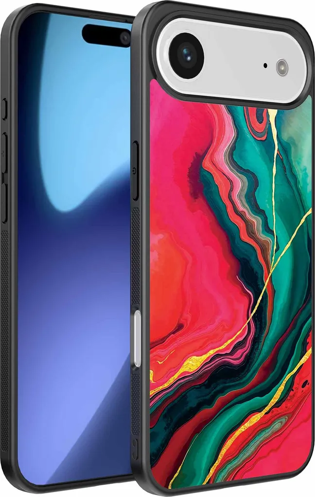 NEINEI Cover per Google Pixel 5a 5G,Custodia Design Trama di Marmo Protettivo Antiurto Silicone Bumper Protezione Case,Ultra Sottile PC/TPU Custodie-3