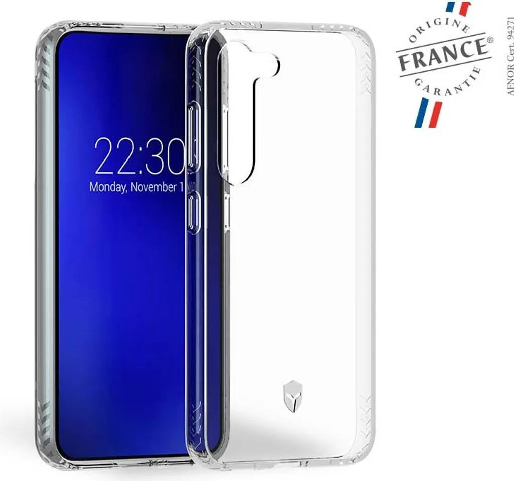 Coque de Protection Samsung S23 Transparente Anti-choc Force Case OFG