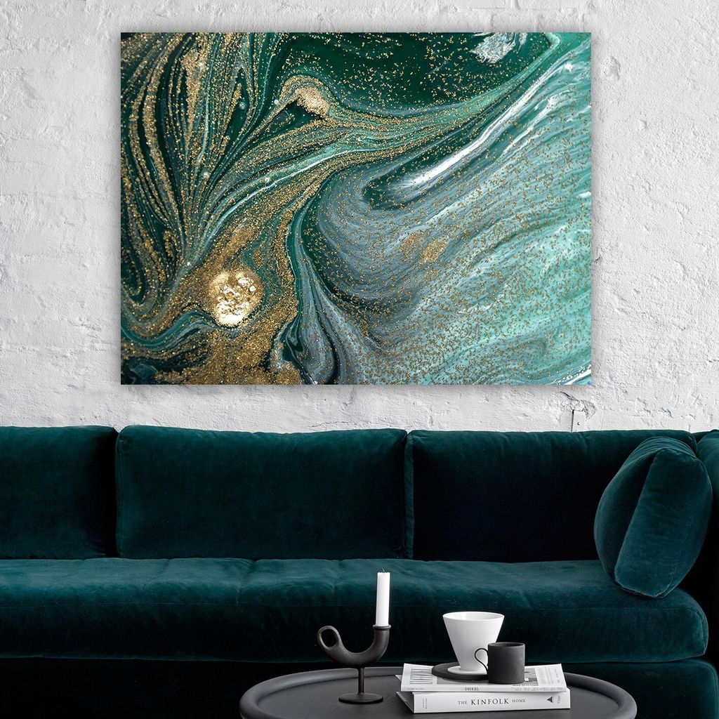 Wallity, 751010551_70100- HPE2747, Bunt, Leinwandbilder, 70 x 100 cm, 100% Leinwand