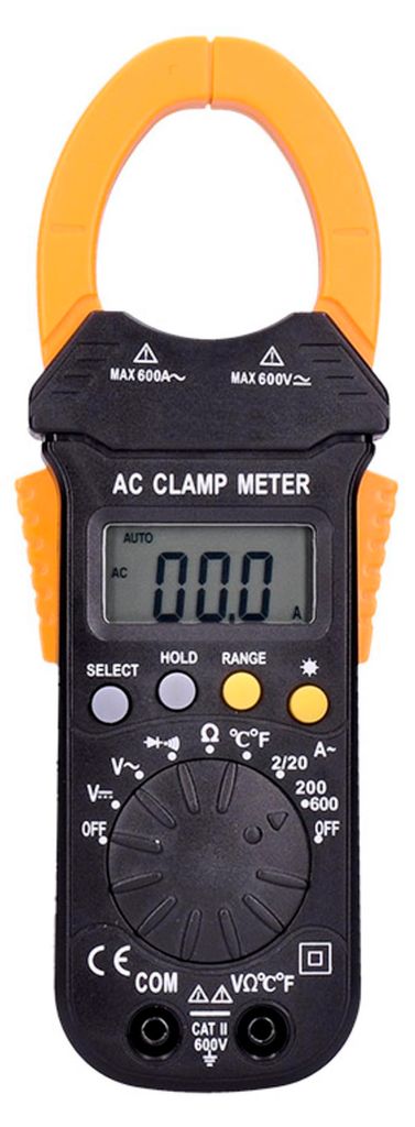 Solight Zangenmultimeter, max. AC 600 V/600 A, max. DC 600 V, Diodentest, Summer, Widerstand, Temperatur V50