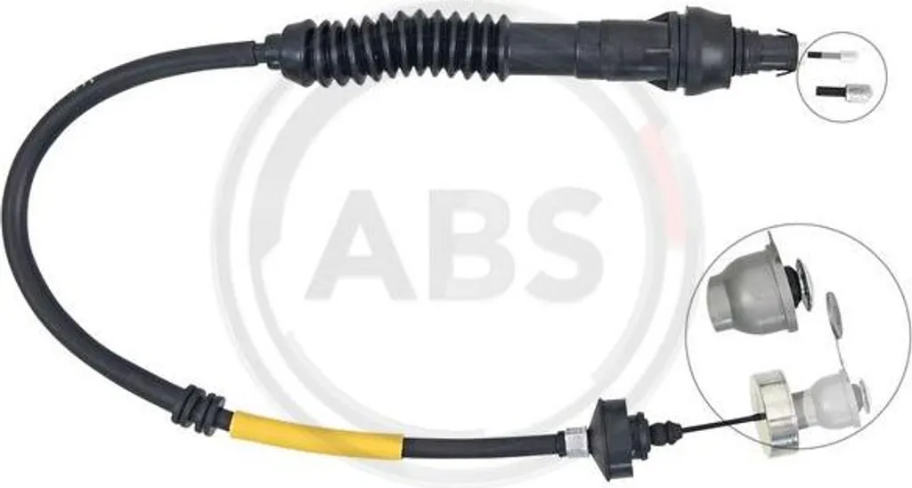 Câble de commande d'embrayage pour Citroën Berlingo et Peugeot Partner