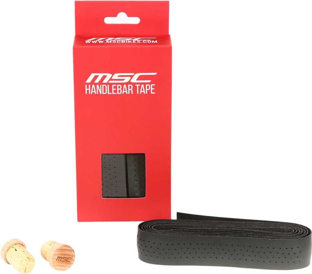 Msc Road Microfiber Lenkerband Schwarz 2000 x 30 mm Schwarz 2000 x 30 mm