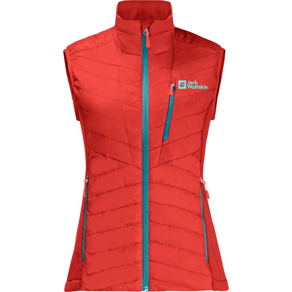 JACK WOLFSKIN ROUTEBURN PRO INS VEST W 2184 tango orange M
