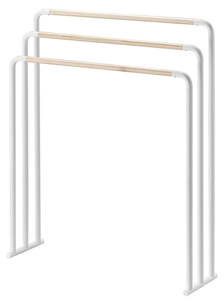 YAMAZAKI - Porte serviettes en métal 3 barres Image du produit 