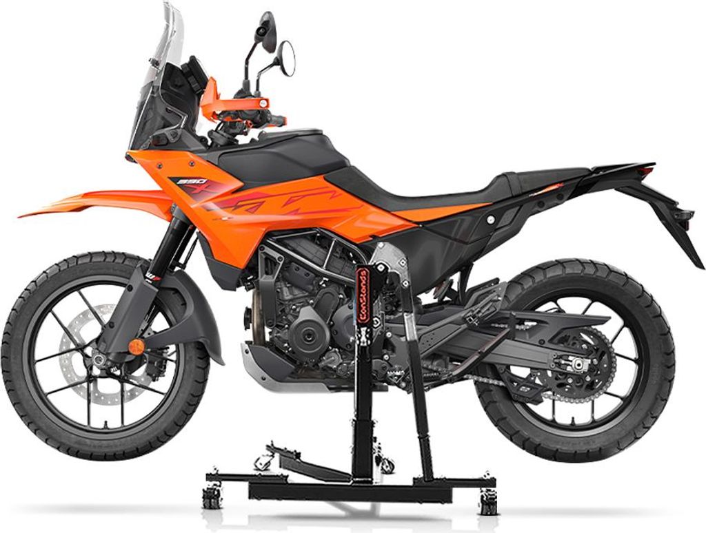 CS Power Evo-Zentralständer für KTM 390 Adventure X 2025 Schwarz