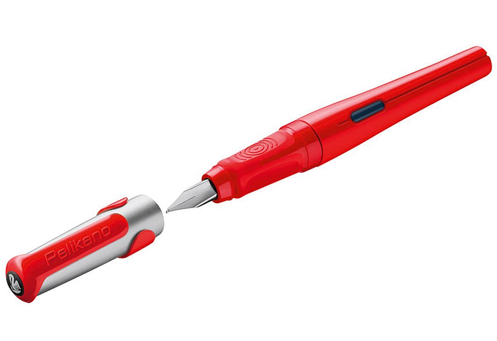 Stylo plume PELIKAN pour droitiers Plume M rouge Image du produit 
