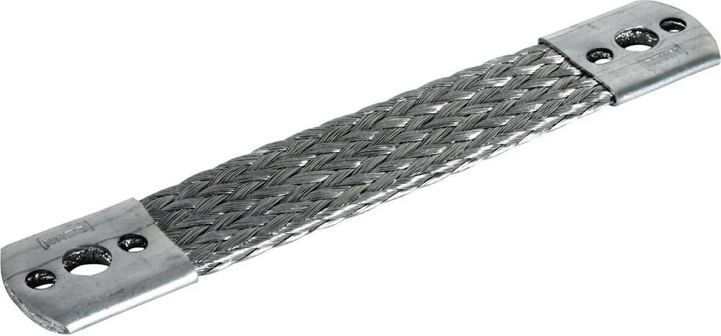 Tresse de mise à la terre DEHN UEBBL en aluminium pour liaison foudre