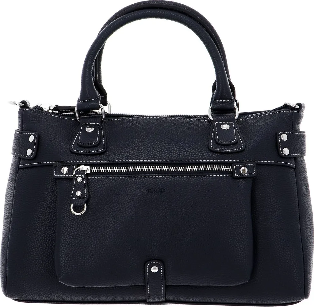 Sac cabas zippé Picard Loire bleu ozean anti-rayures grand espace
