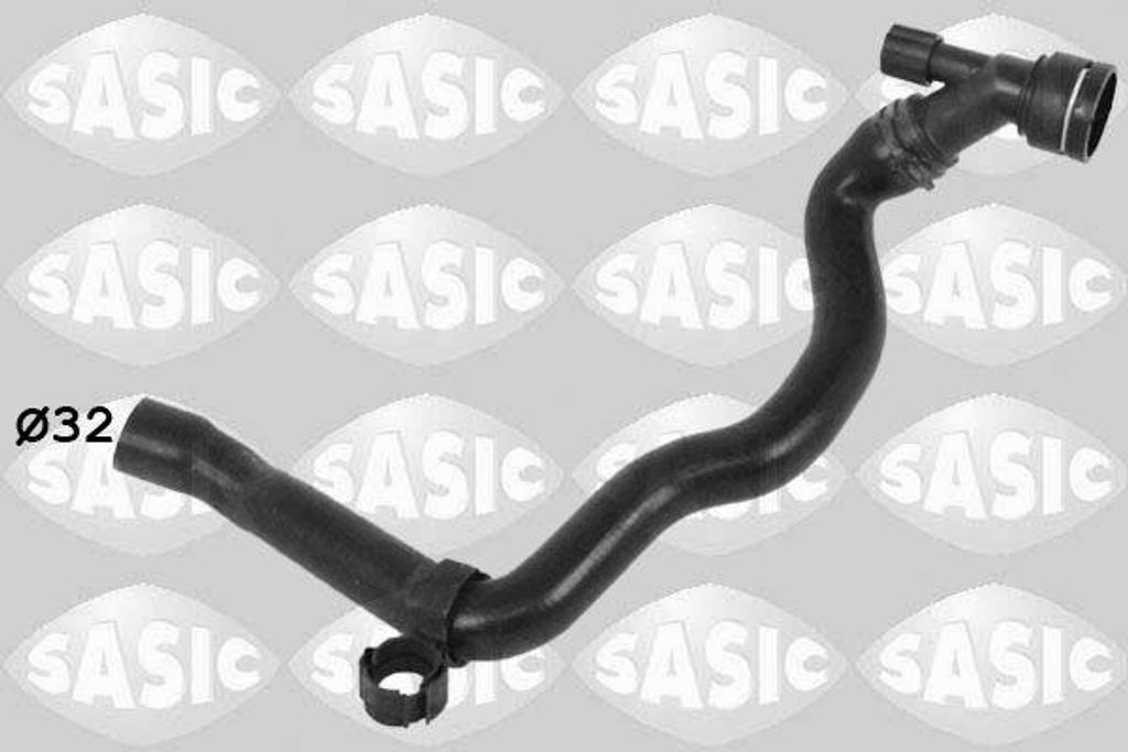 SASIC 3406325 Kühlerschlauch OE 6Q0122051CJ kompatibel mit Cordoba, Ibiza, Polo 9N