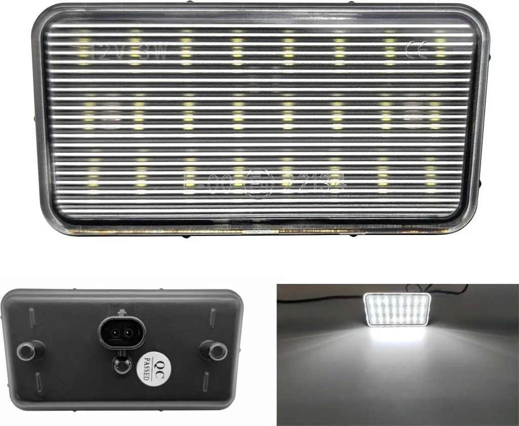 Éclairage plaque LED Jeep Wrangler JL 550 lm : fini le jaune faiblard