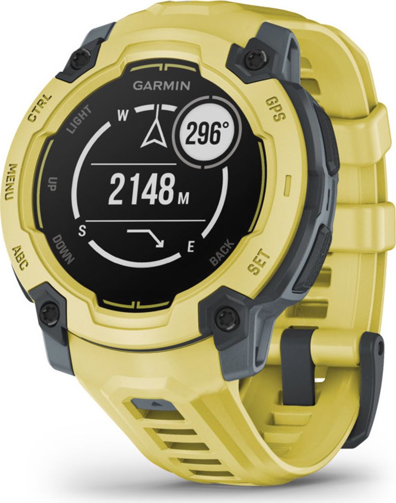 GARMIN Instinct E 45 mm Smartwatch in Electric Lime Produktbild 