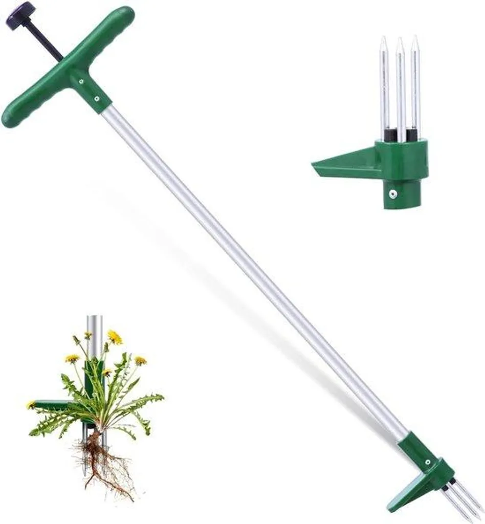 Arrache-gazon sur pied : finissez-en avec le mal de dos au jardin
