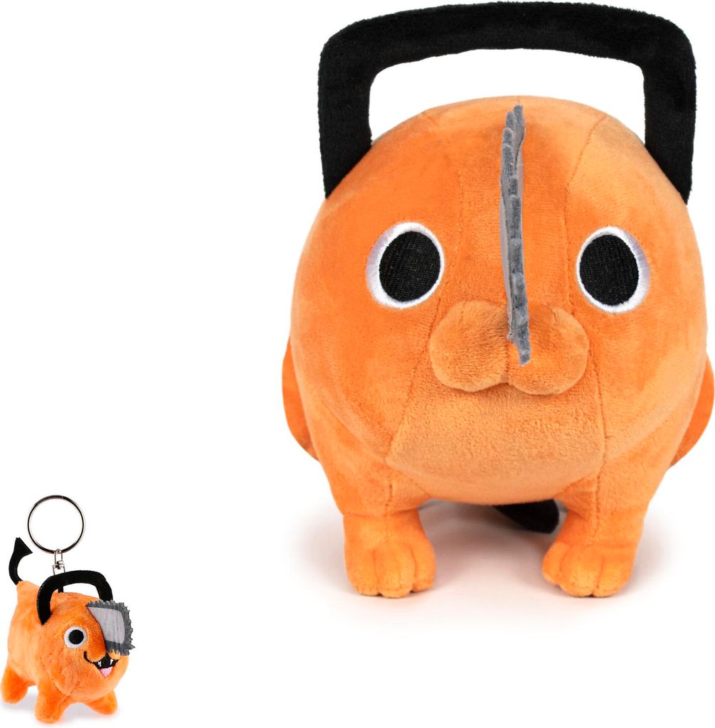 Chainsaw Man Pochita Plüschtier + Anhänger / Kuscheltier Produktbild 