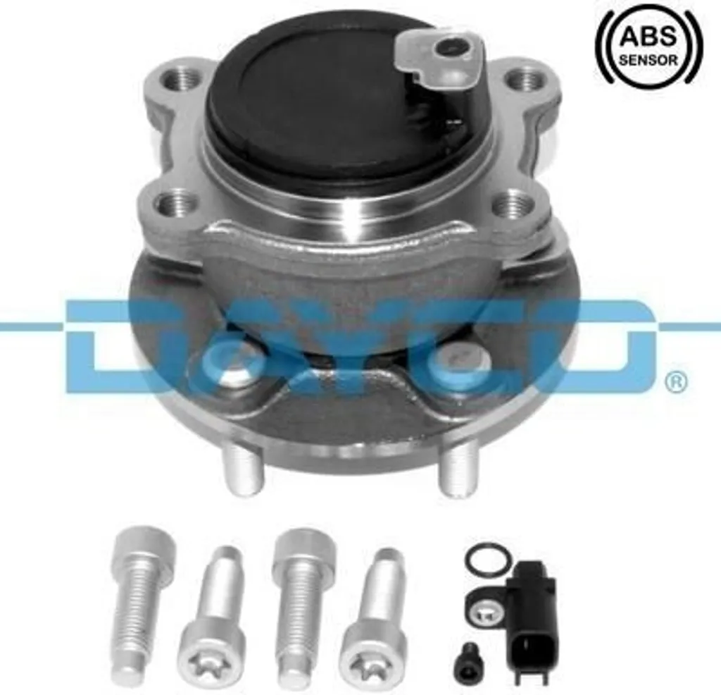 Kit roulement de roue robuste DAYCO KWD1044 FORD FOCUS III Turnier