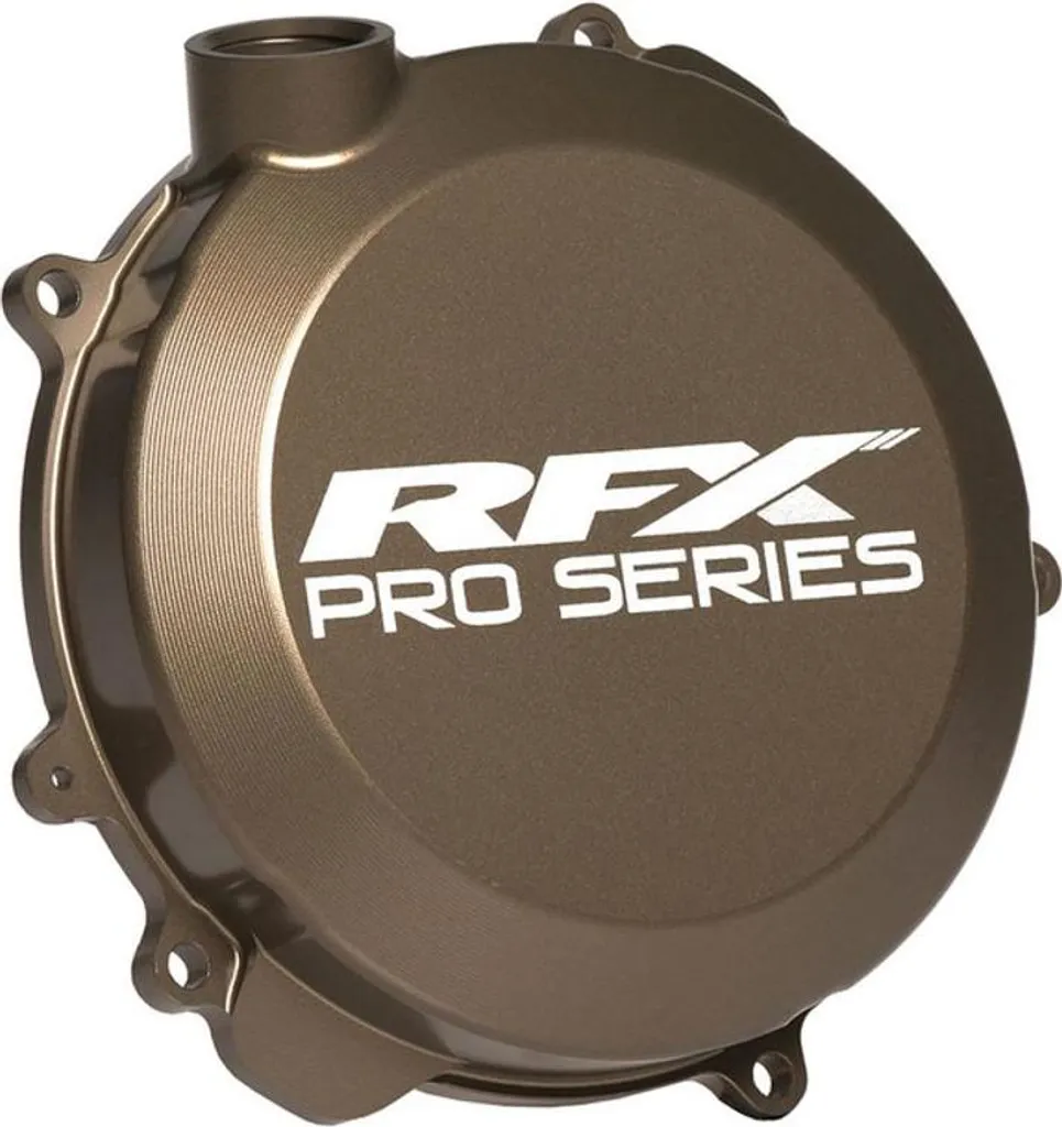 Couvercle Embrayage RFX Pro Anodisé Noir Finition Hard Anti-Usure