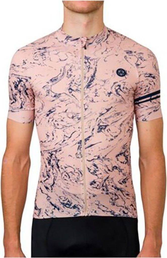 Agu Marble Secret Kurzarm-radtrikot Rosa L Mann Rosa L