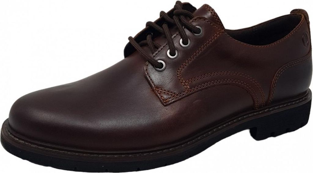 Clarks Batcombe TIE eleganter Schnürer Braun