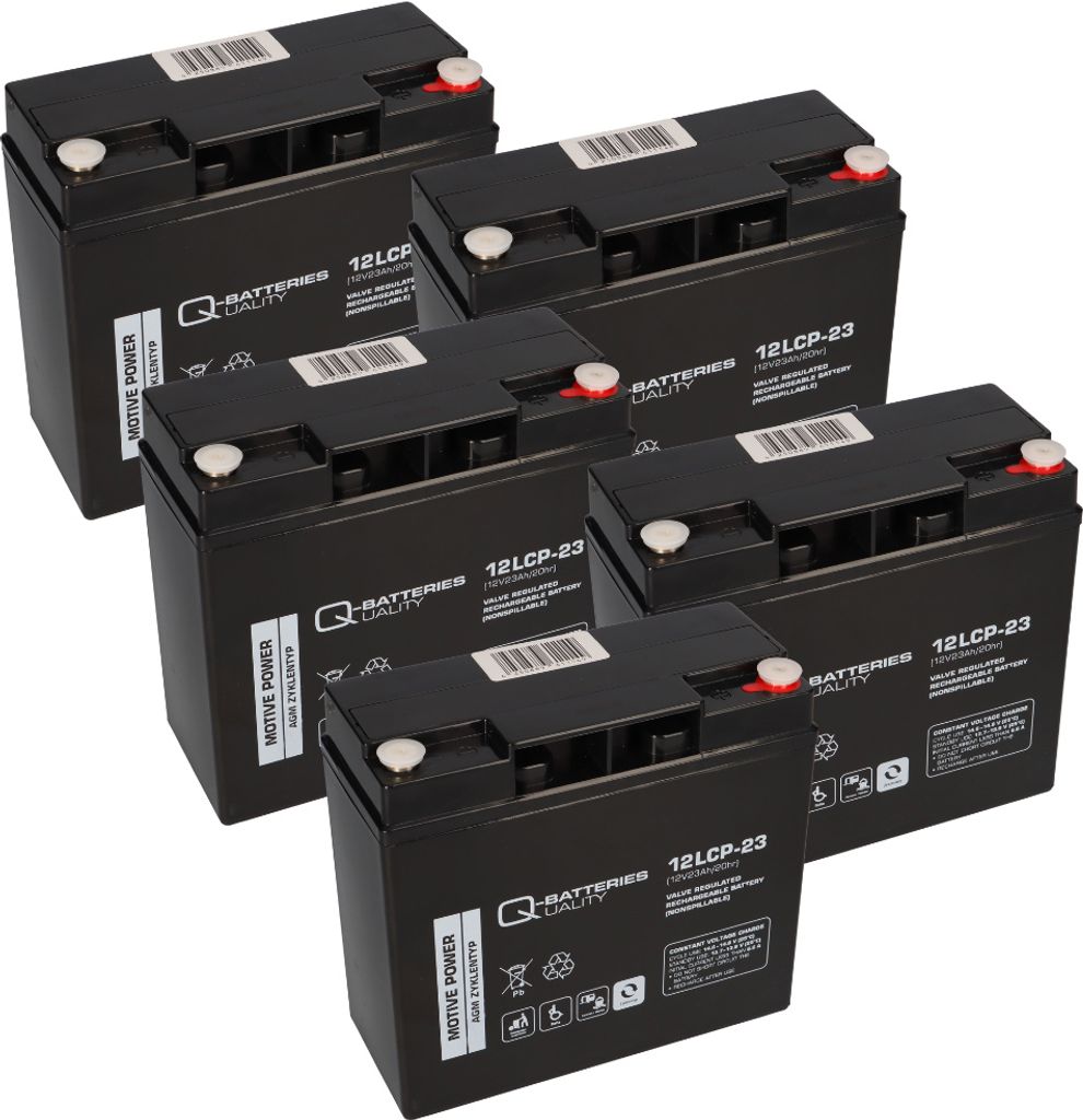 Akku-Satz 60V 23Ah passend für VELECO CL30ZR-02 CL30ZR-60 ZT63