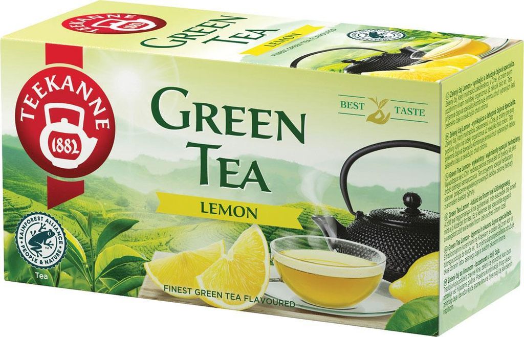 Teekanne Zelený čaj s citrónovým aroma porcovaný (20ks), Obrázek produktu 