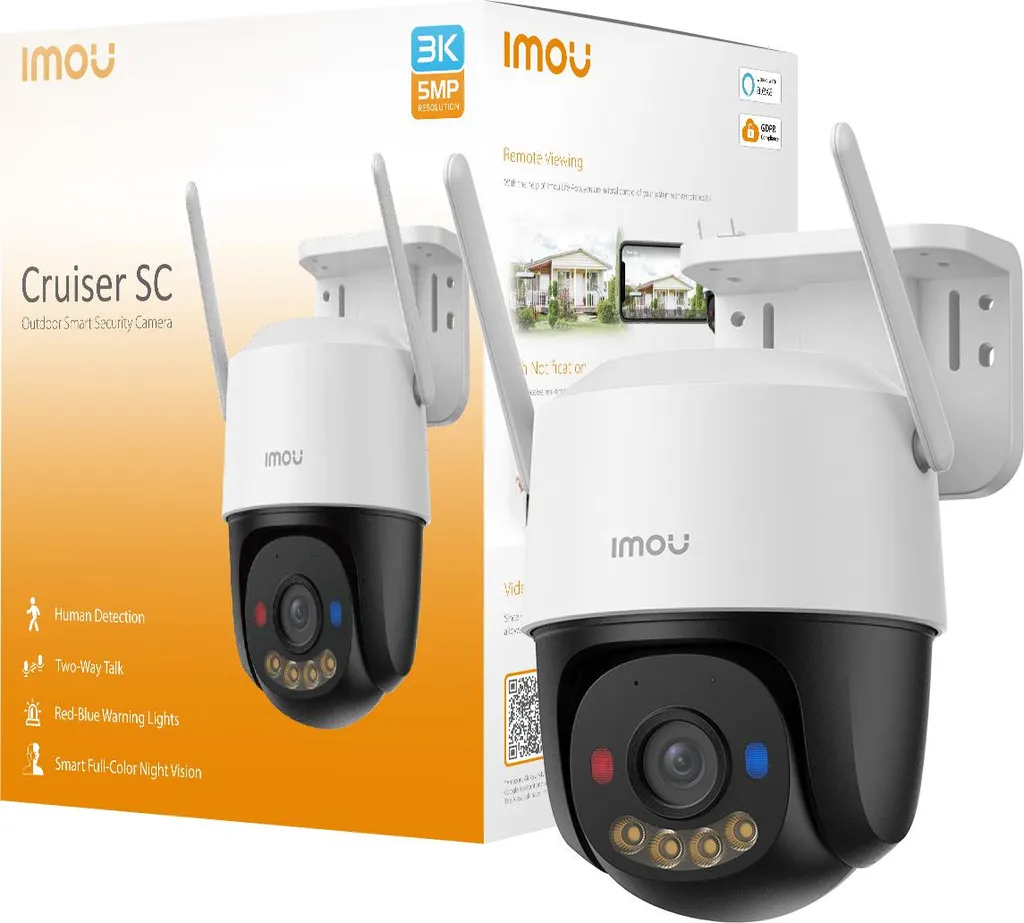 IMOU Cruiser SC 3K: Protezione 360° per la Tua Famiglia e Casa
