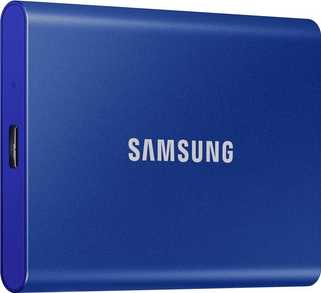 Samsung Portable SSD T7 500 GB Blau Produktbild 6