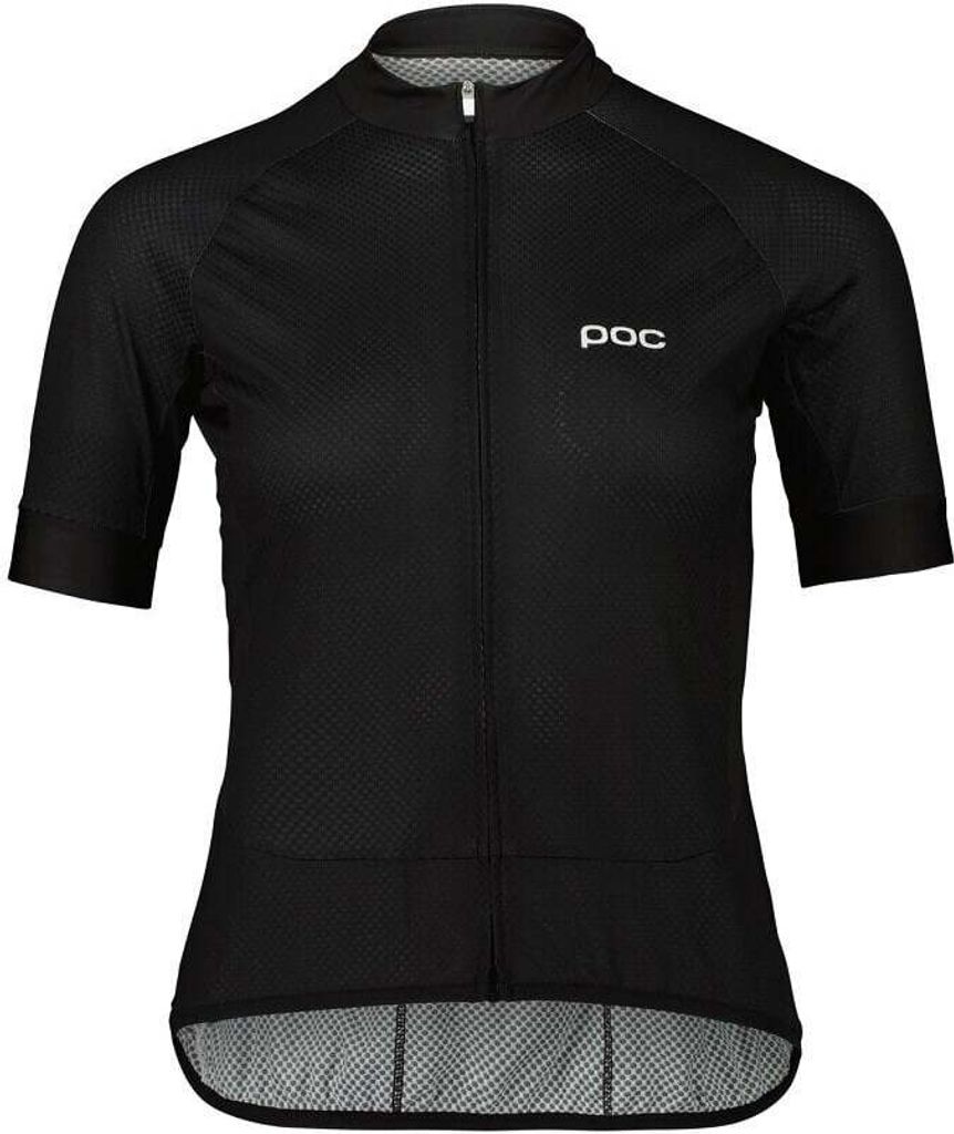 POC Essential Road Women's Logo Jersey Uranium Black/Hydrogen White S