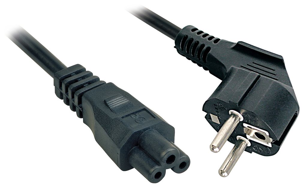Lindy Stromkabel - IEC 60320 C5 zu Eurostecker (M)